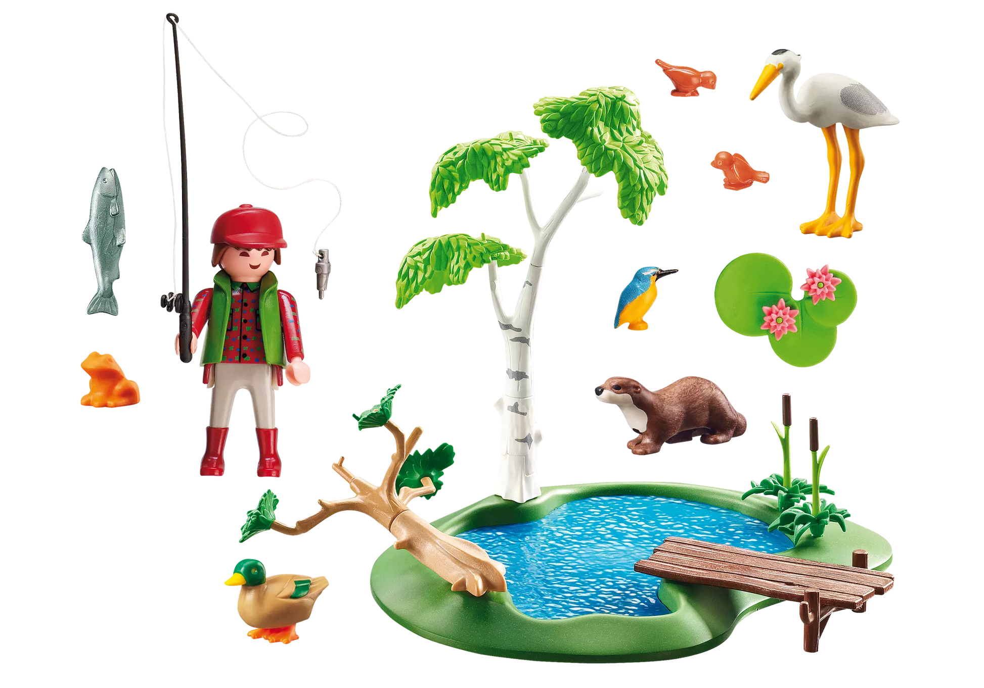 Playmobil 6816 Country Angelteich - plegobil