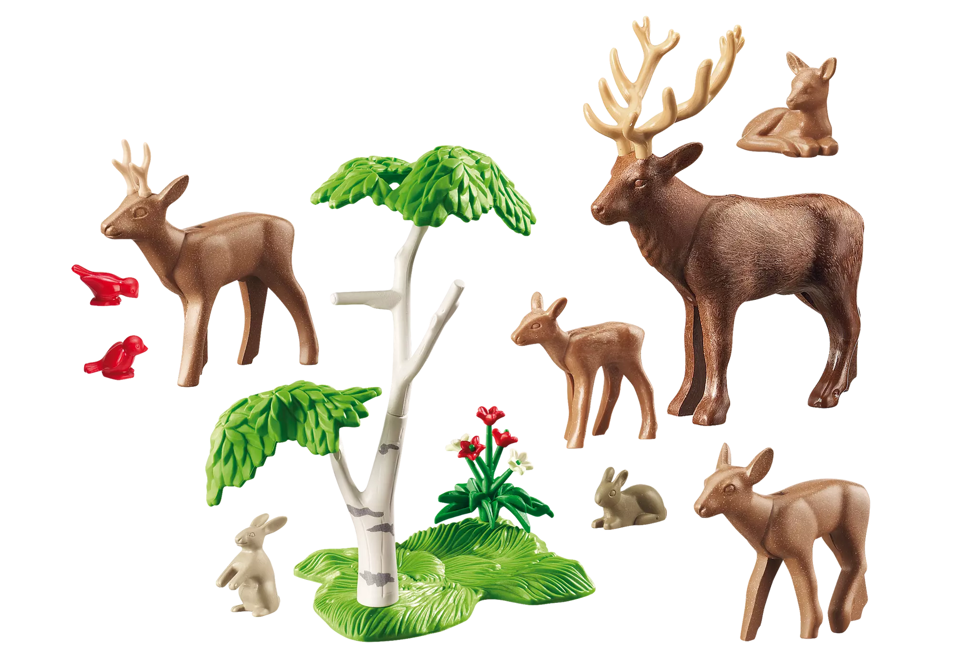 Playmobil 6817 Country Hirsch mit Rehfamilie - plegobil