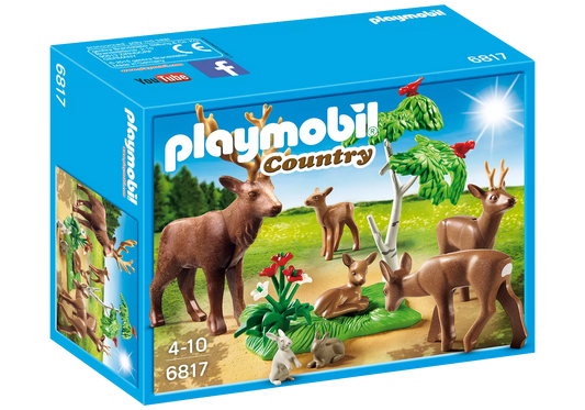 Playmobil 6817 Country Hirsch mit Rehfamilie - plegobil