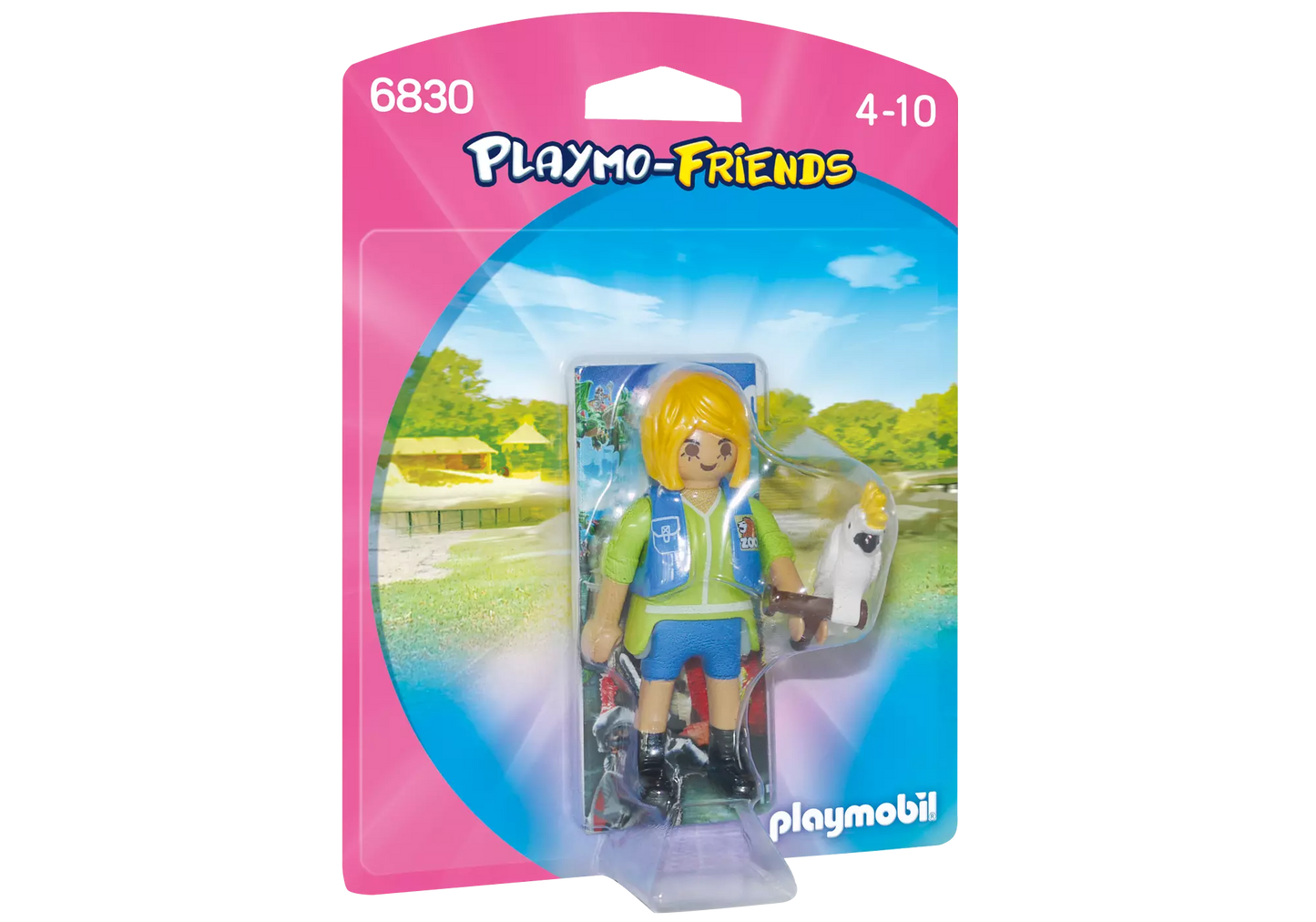 Playmobil 6830 Playmo-Friends Tiertrainerin mit Kakadu - plegobil