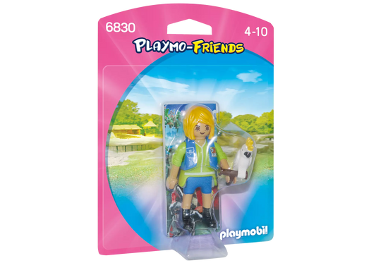 Playmobil 6830 Playmo-Friends Tiertrainerin mit Kakadu - plegobil