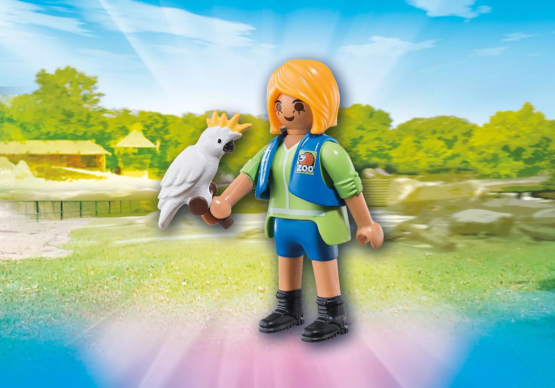 Playmobil 6830 Playmo-Friends Tiertrainerin mit Kakadu - plegobil