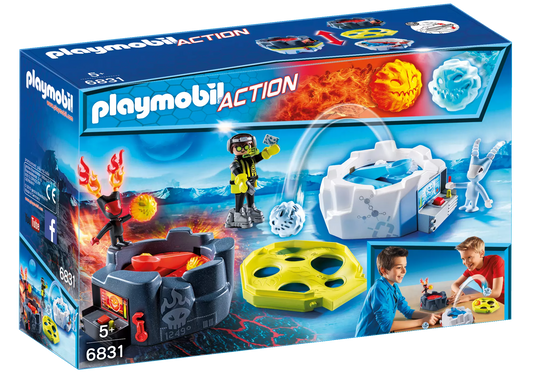 Playmobil 6831 Action Fire plus Ice Action Game - plegobil