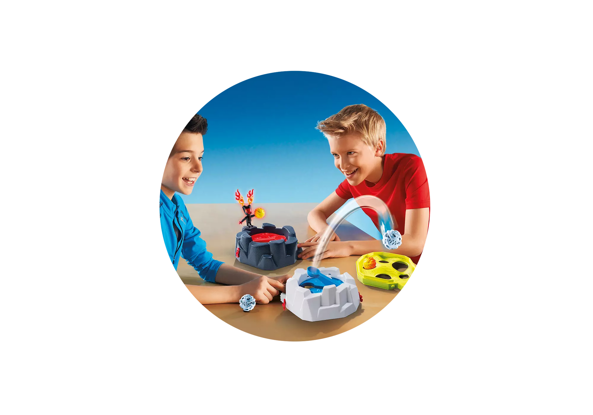 Playmobil 6831 Action Fire plus Ice Action Game - plegobil