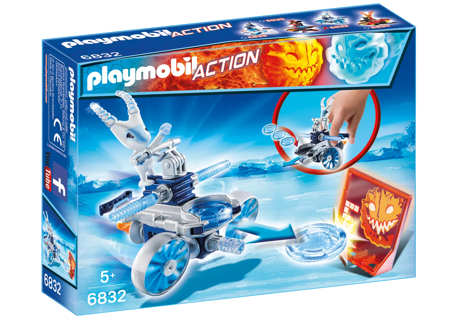 Playmobil 6832 Action Frosty mit Disc-Shooter - plegobil