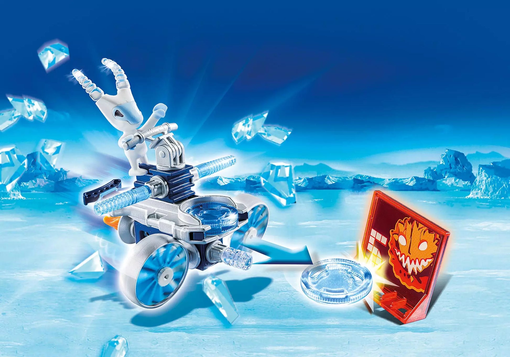 Playmobil 6832 Action Frosty mit Disc-Shooter - plegobil