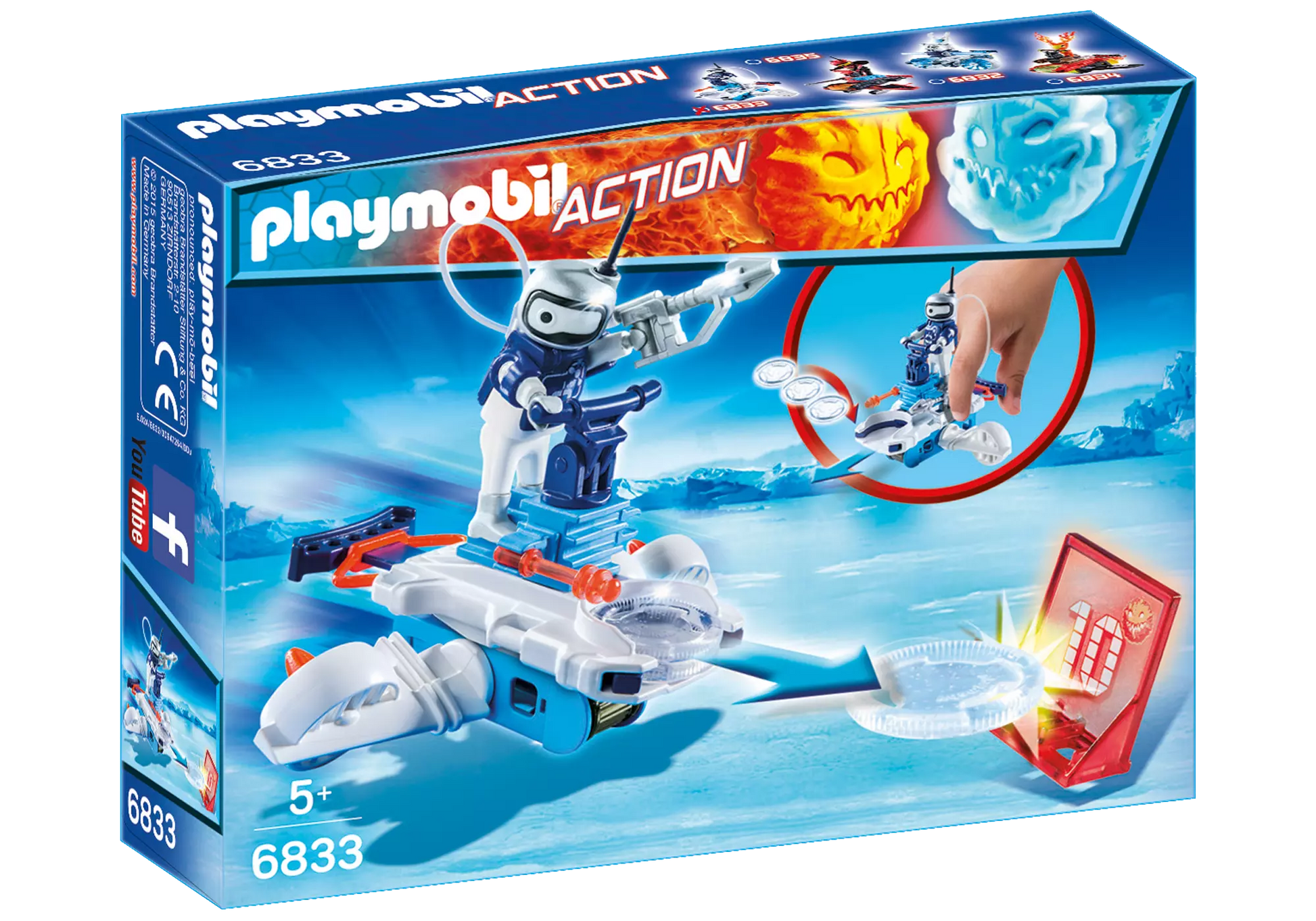 Playmobil 6833 Action Icebot mit Disc-Shooter - plegobil
