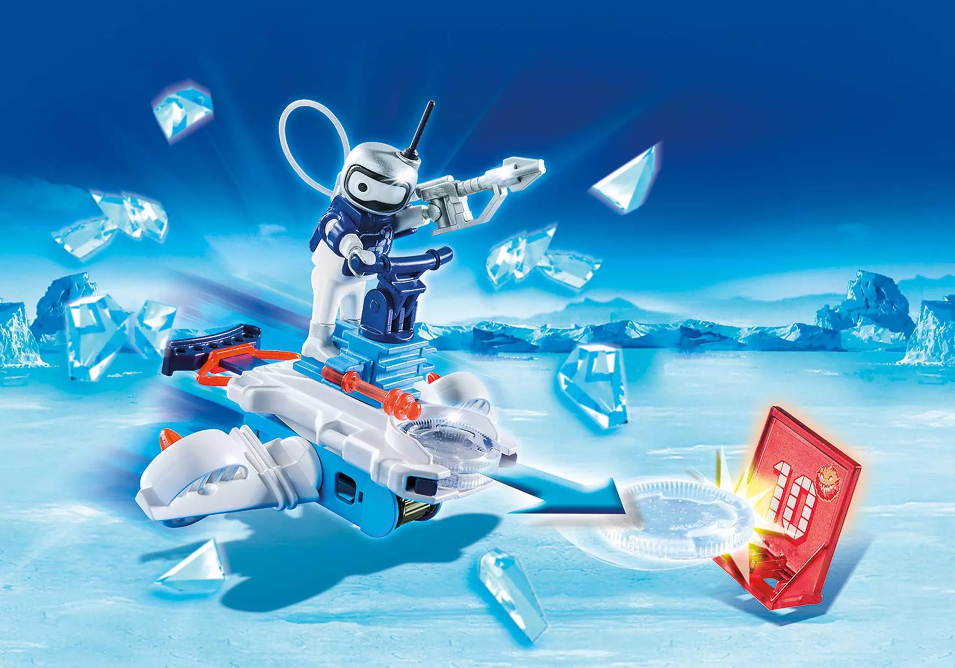 Playmobil 6833 Action Icebot mit Disc-Shooter - plegobil