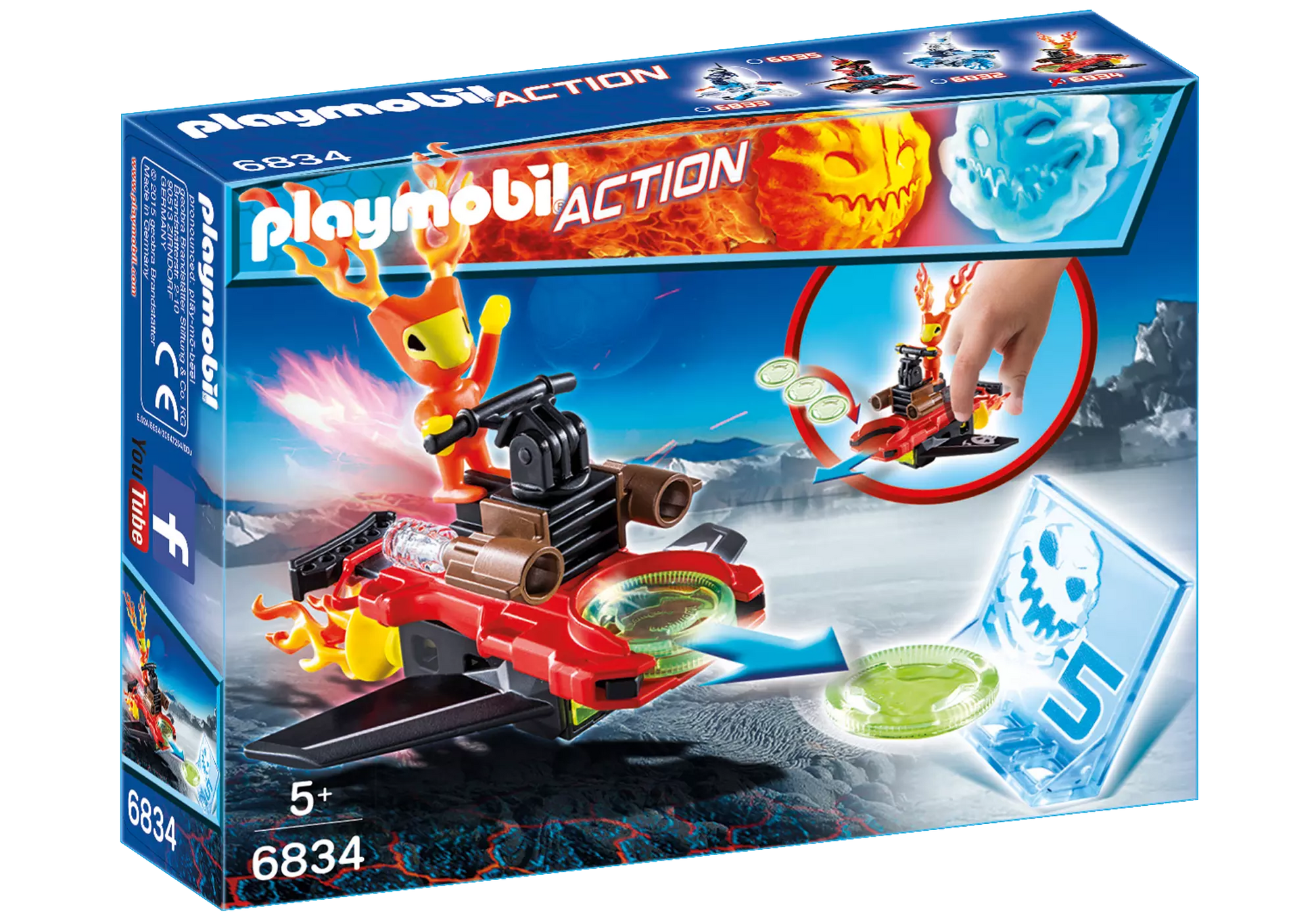 Playmobil 6834 Action Sparky mit Disc-Shooter - plegobil