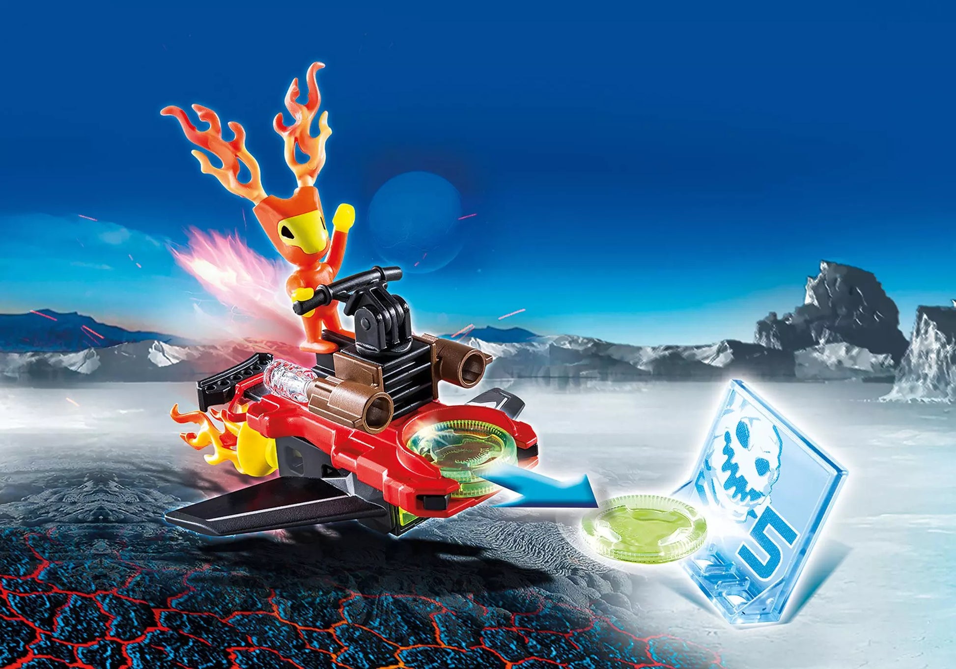 Playmobil 6834 Action Sparky mit Disc-Shooter - plegobil