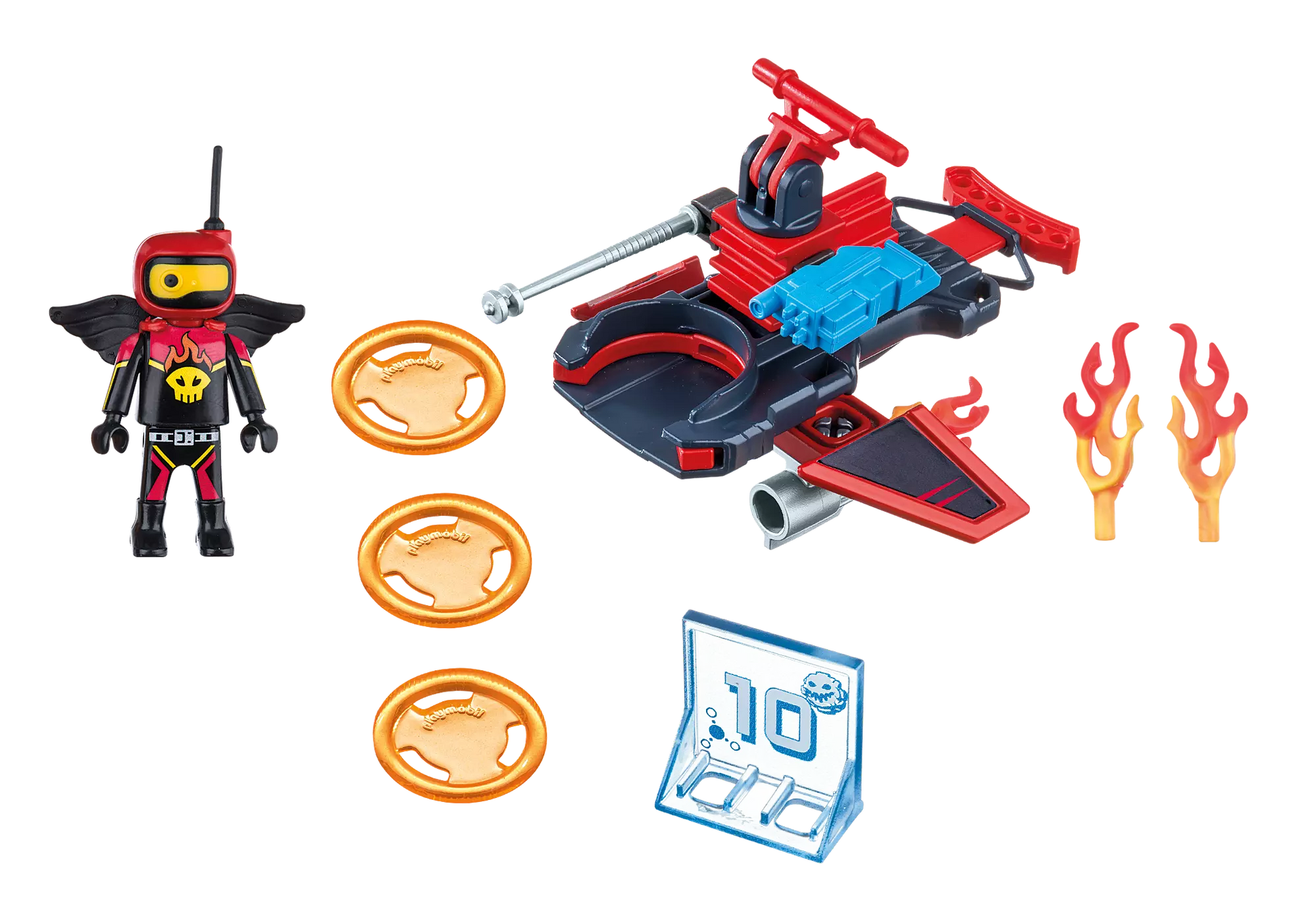 Playmobil 6835 Action Firebot mit Disc-Shooter - plegobil
