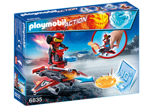 Playmobil 6835 Action Firebot mit Disc-Shooter - plegobil