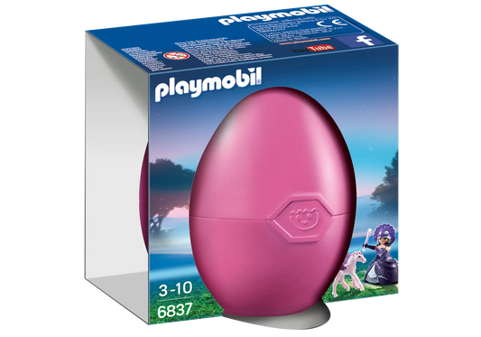 Playmobil 6837 Osterei Mondscheinkönigin mit Baby Pegasus - plegobil