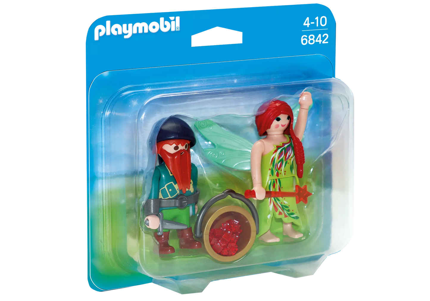 Playmobil 6842 DuoPack Elfe und Zwerg - plegobil