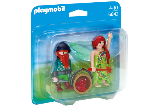 Playmobil 6842 DuoPack Elfe und Zwerg - plegobil