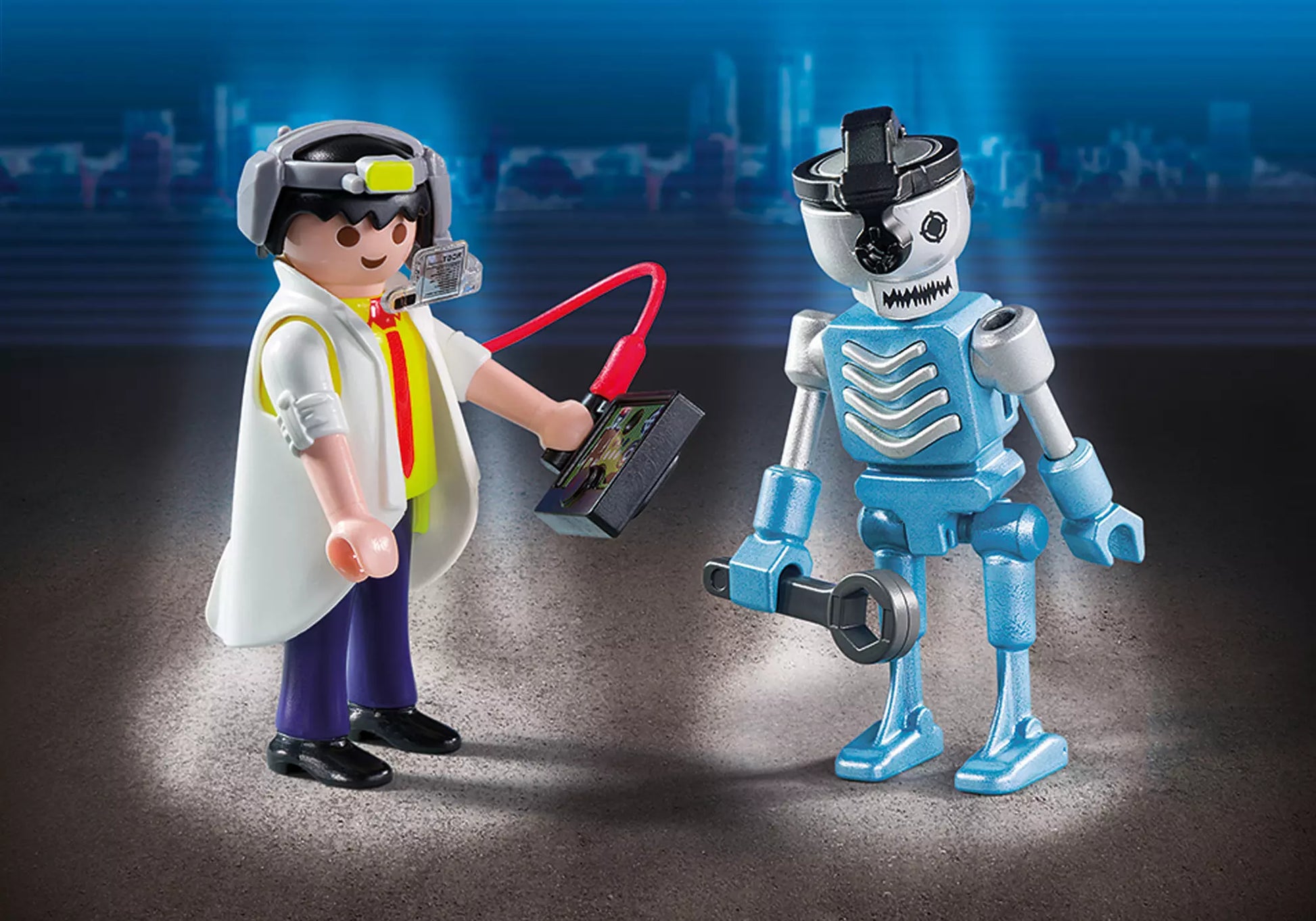 Playmobil 6844 DuoPack Professor und Roboter - plegobil