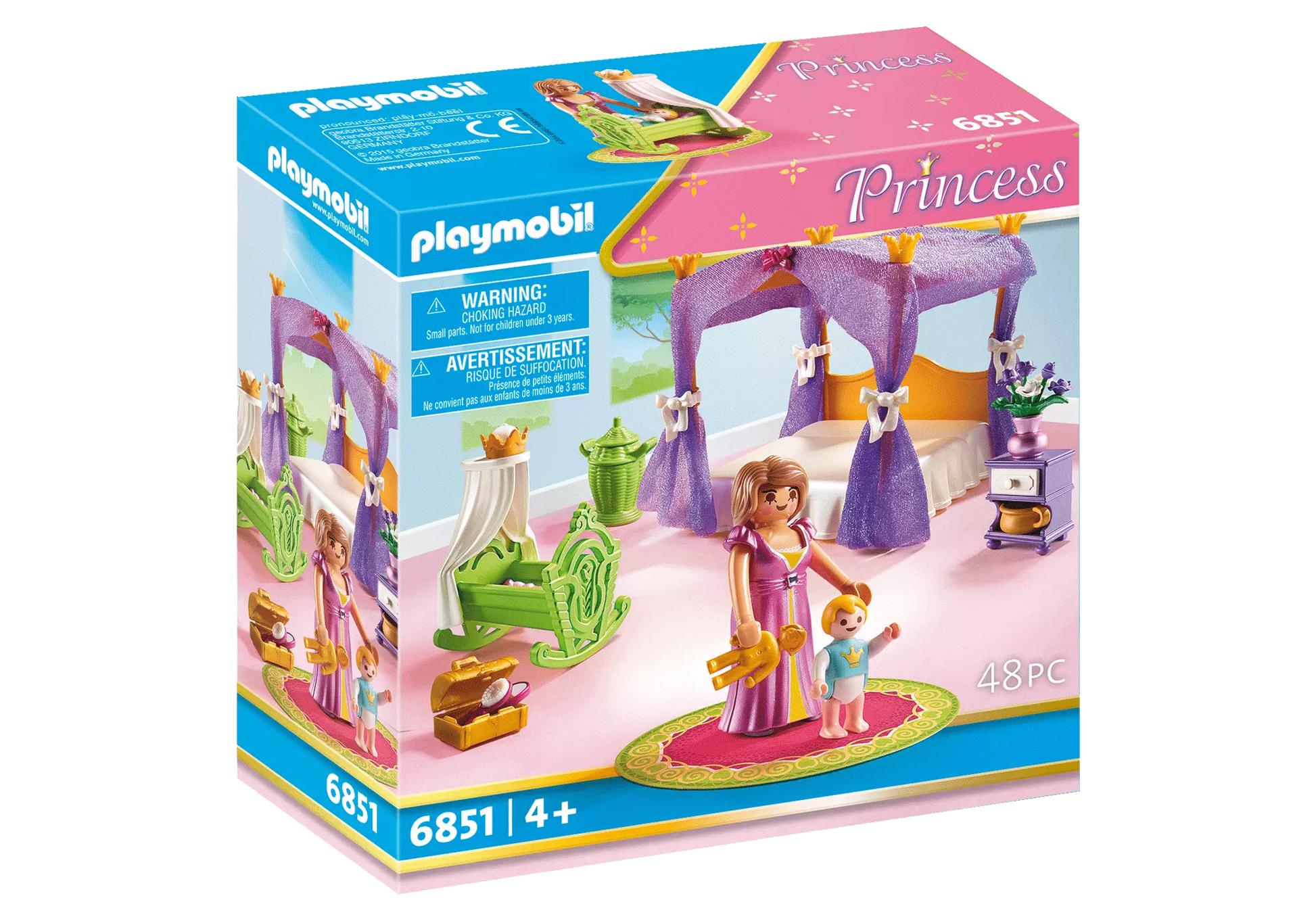 Playmobil 6851 Princess Himmlisches Schlafzimmer - plegobil