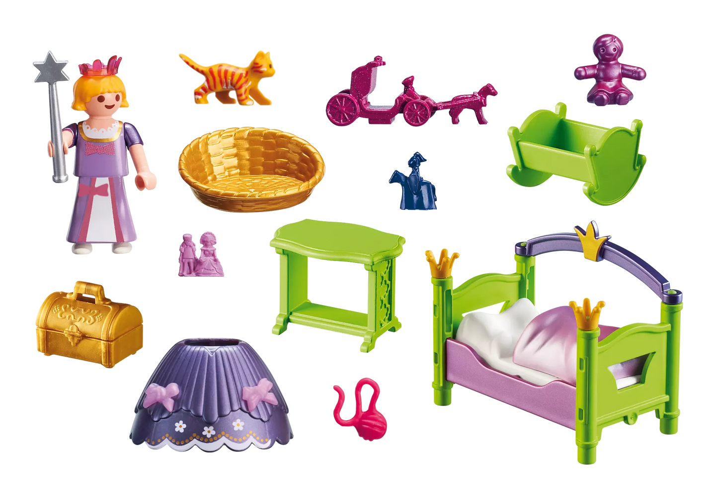 Playmobil 6852 Princess Prinzessinnen-Kinderzimmer - plegobil