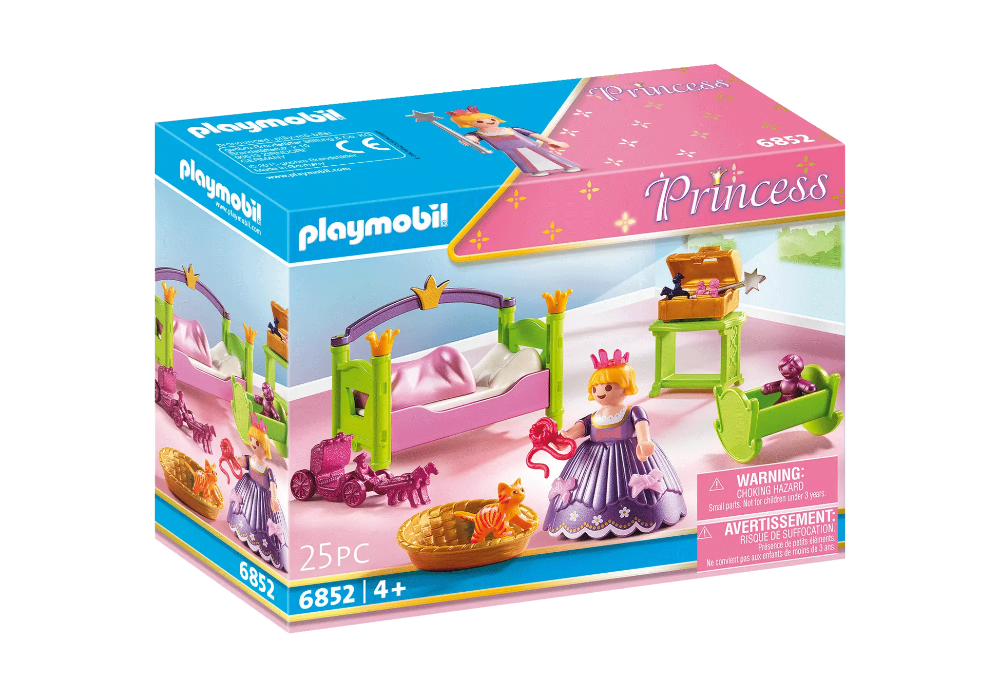 Playmobil 6852 Princess Prinzessinnen-Kinderzimmer - plegobil