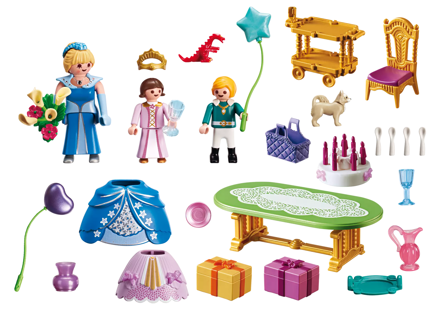 Playmobil 6854 Princess Geburtstagsfest der Prinzessin - plegobil