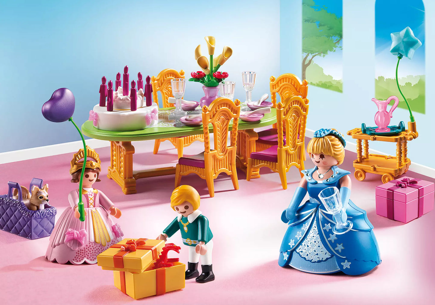 Playmobil 6854 Princess Geburtstagsfest der Prinzessin - plegobil