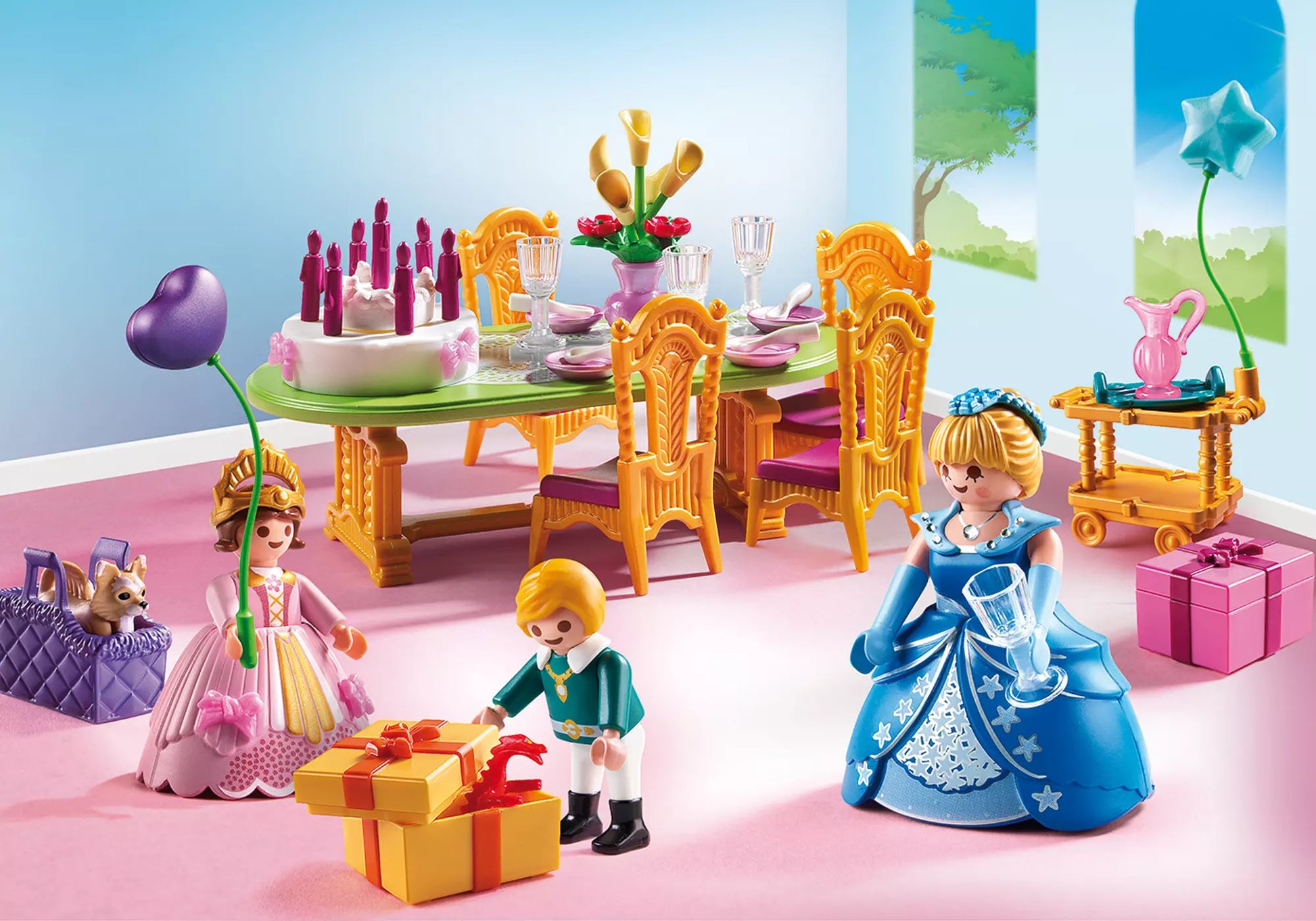 Playmobil 6854 Princess Geburtstagsfest der Prinzessin - plegobil