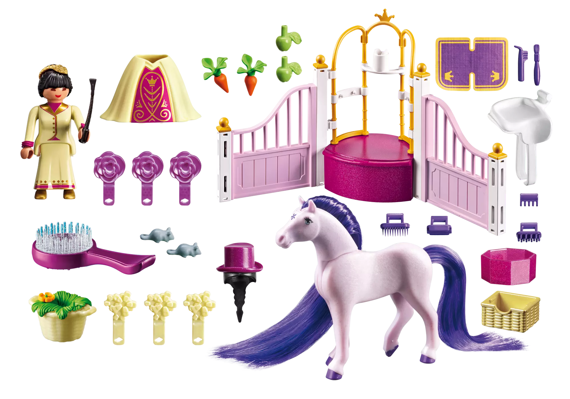 Playmobil 6855 Princess Königlicher Pferdestall - plegobil