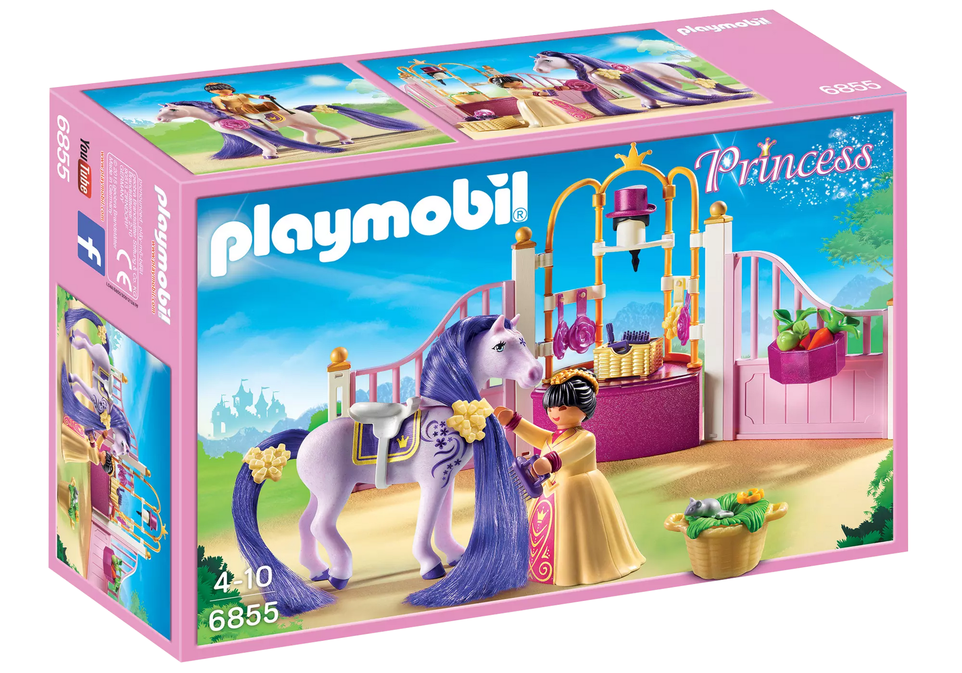 Playmobil 6855 Princess Königlicher Pferdestall - plegobil