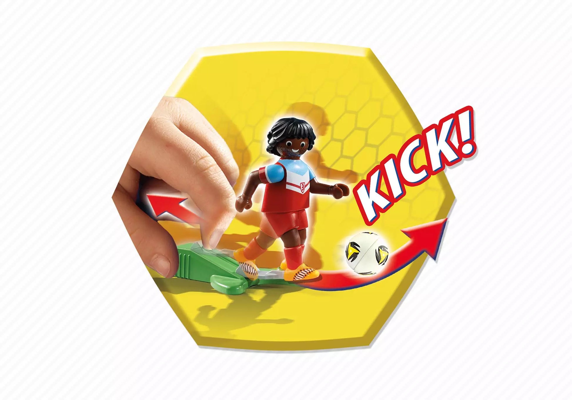Playmobil 6857 Sports & Action Große Fußballarena zum Mitnehmen - plegobil