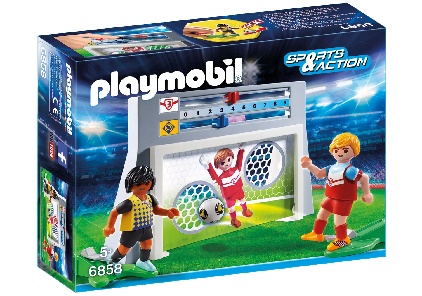 Playmobil 6858 Sports & Action Torwandschießen - plegobil