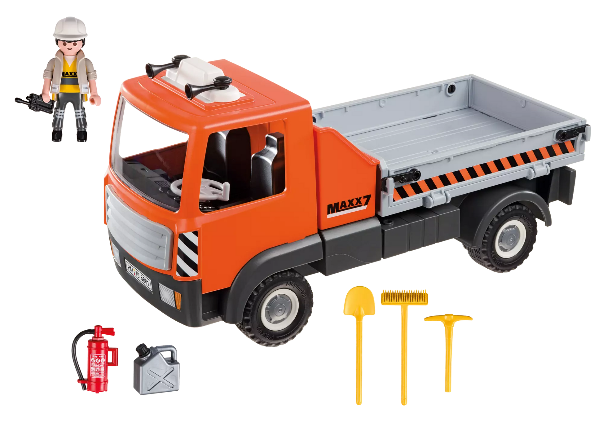 Playmobil 6861 City Action Baustellen LKW - plegobil