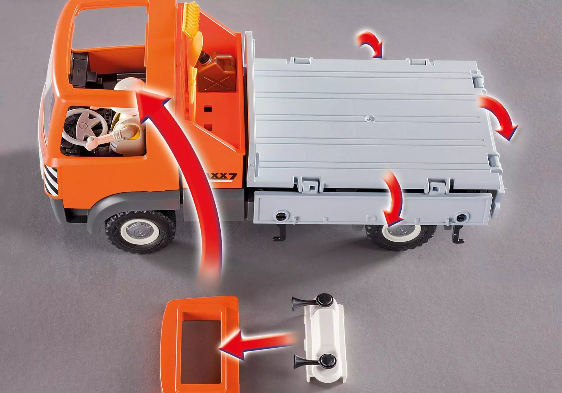 Playmobil 6861 City Action Baustellen LKW - plegobil