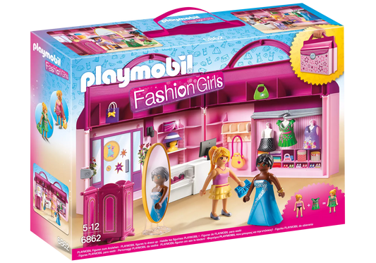 Playmobil 6862 Fashion Girls Mitnehm Modeboutique - plegobil