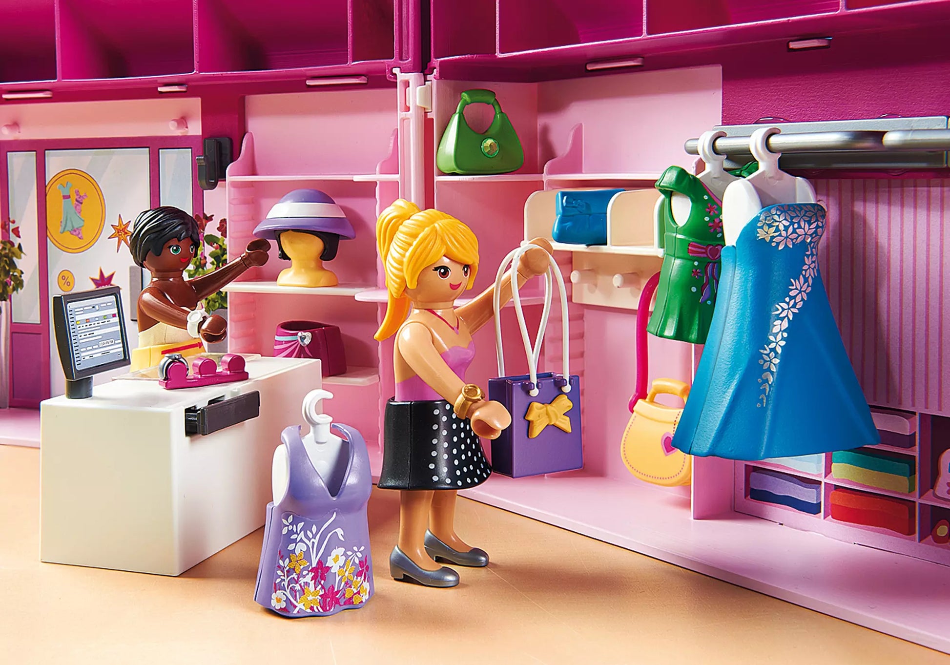 Playmobil 6862 Fashion Girls Mitnehm Modeboutique - plegobil