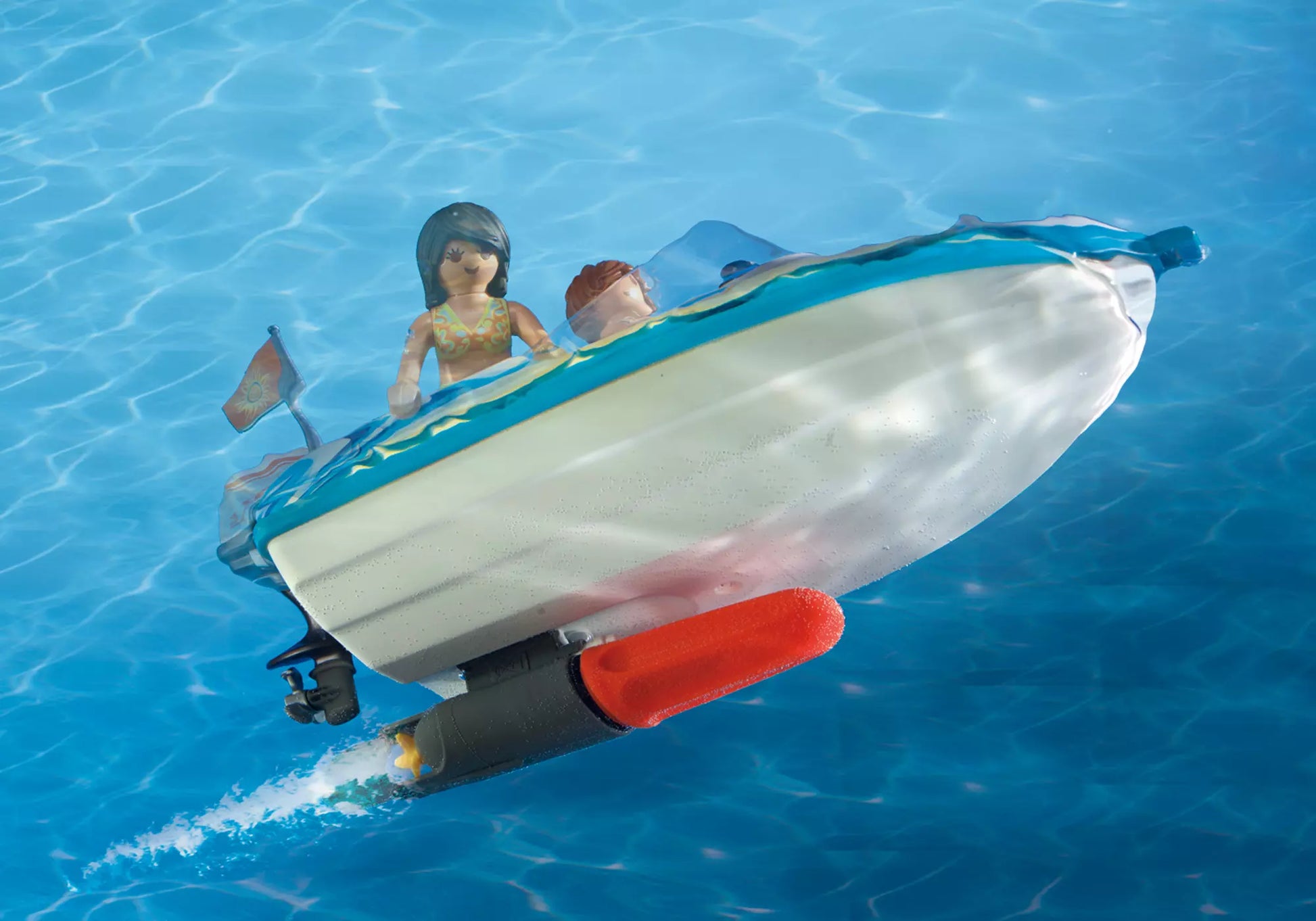 Playmobil 6864 Summer Fun Surfer-Pickup mit Speedboat - plegobil