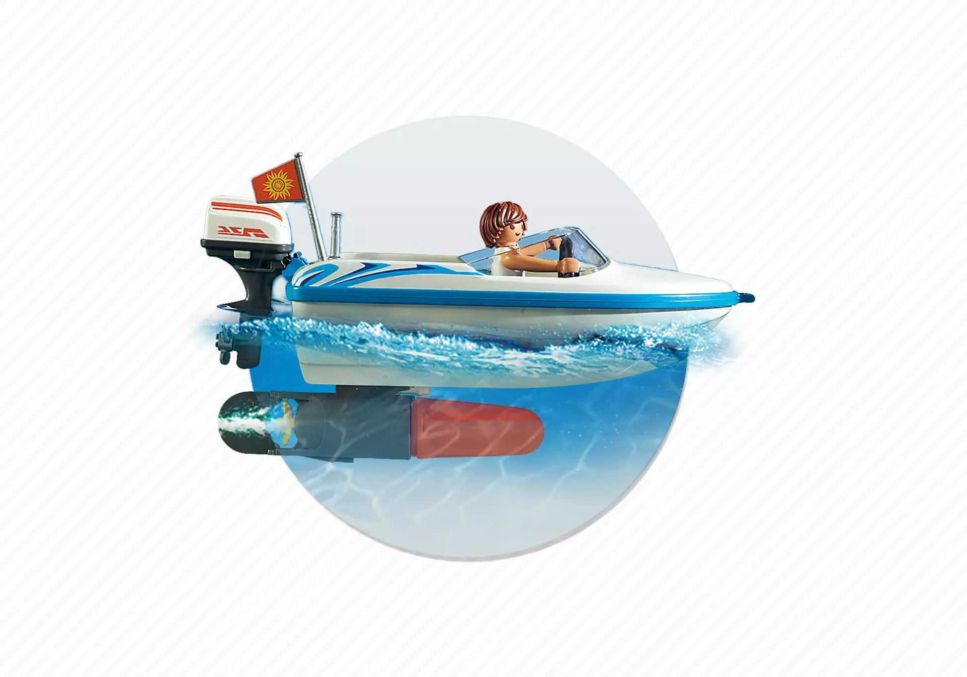 Playmobil 6864 Summer Fun Surfer-Pickup mit Speedboat - plegobil
