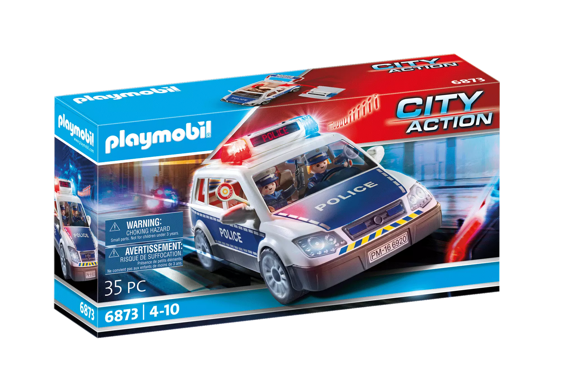 Playmobil 6873 City Action Polizei-Einsatzwagen - plegobil