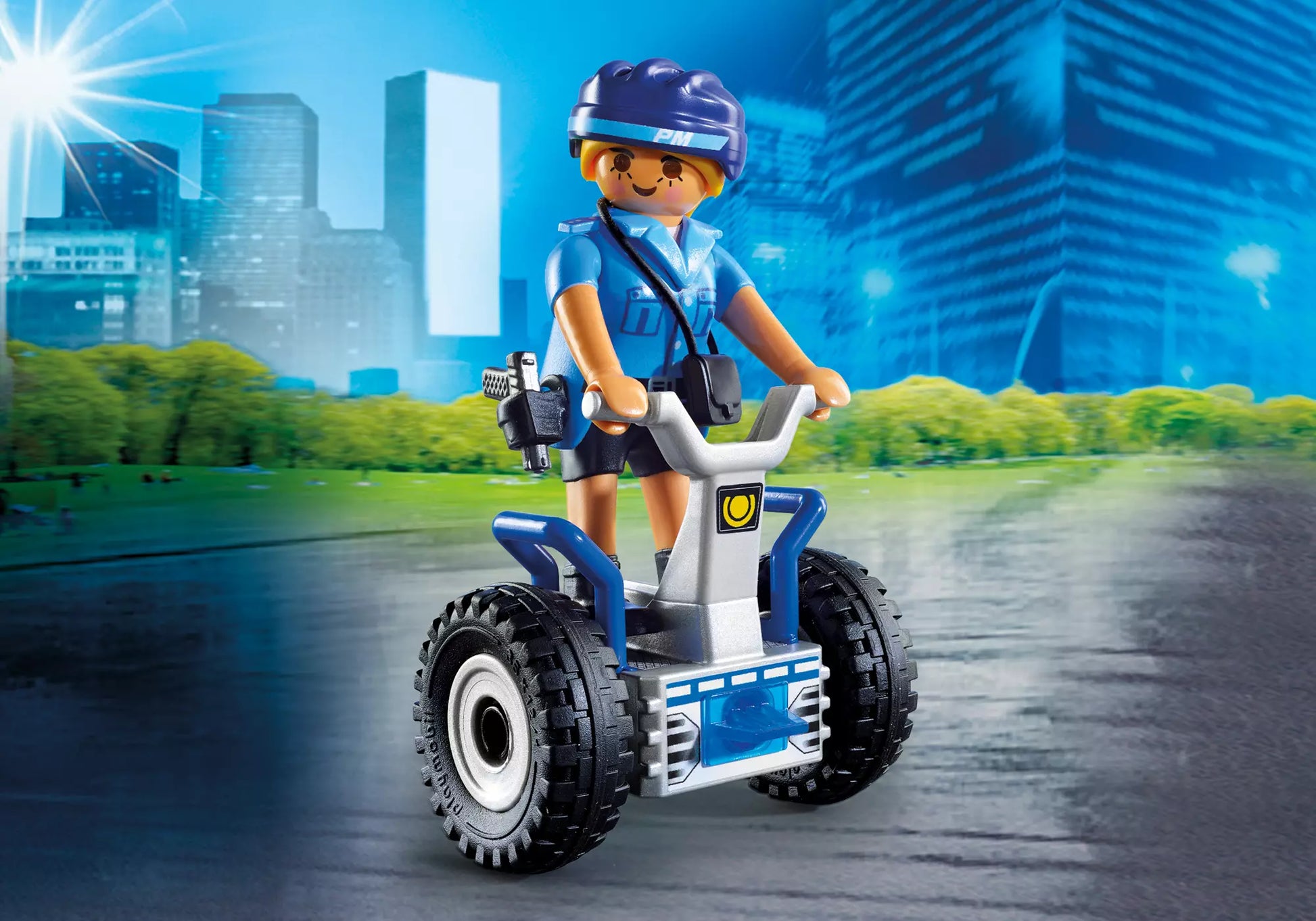 Playmobil 6877 City Action Polizistin mit Balance-Racer - plegobil