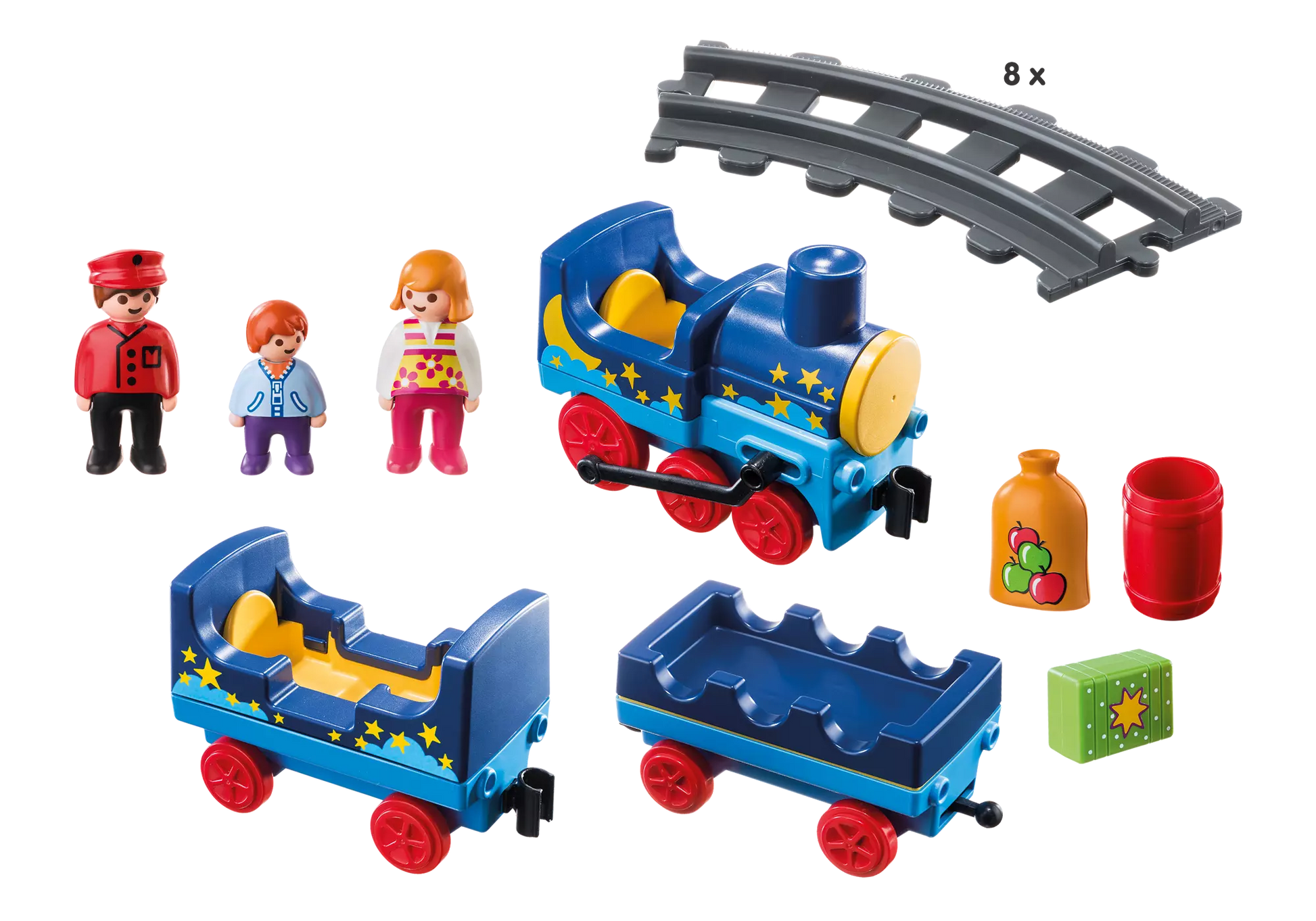 Playmobil 6880 1-2-3 Sternchenbahn mit Schienenkreis - plegobil