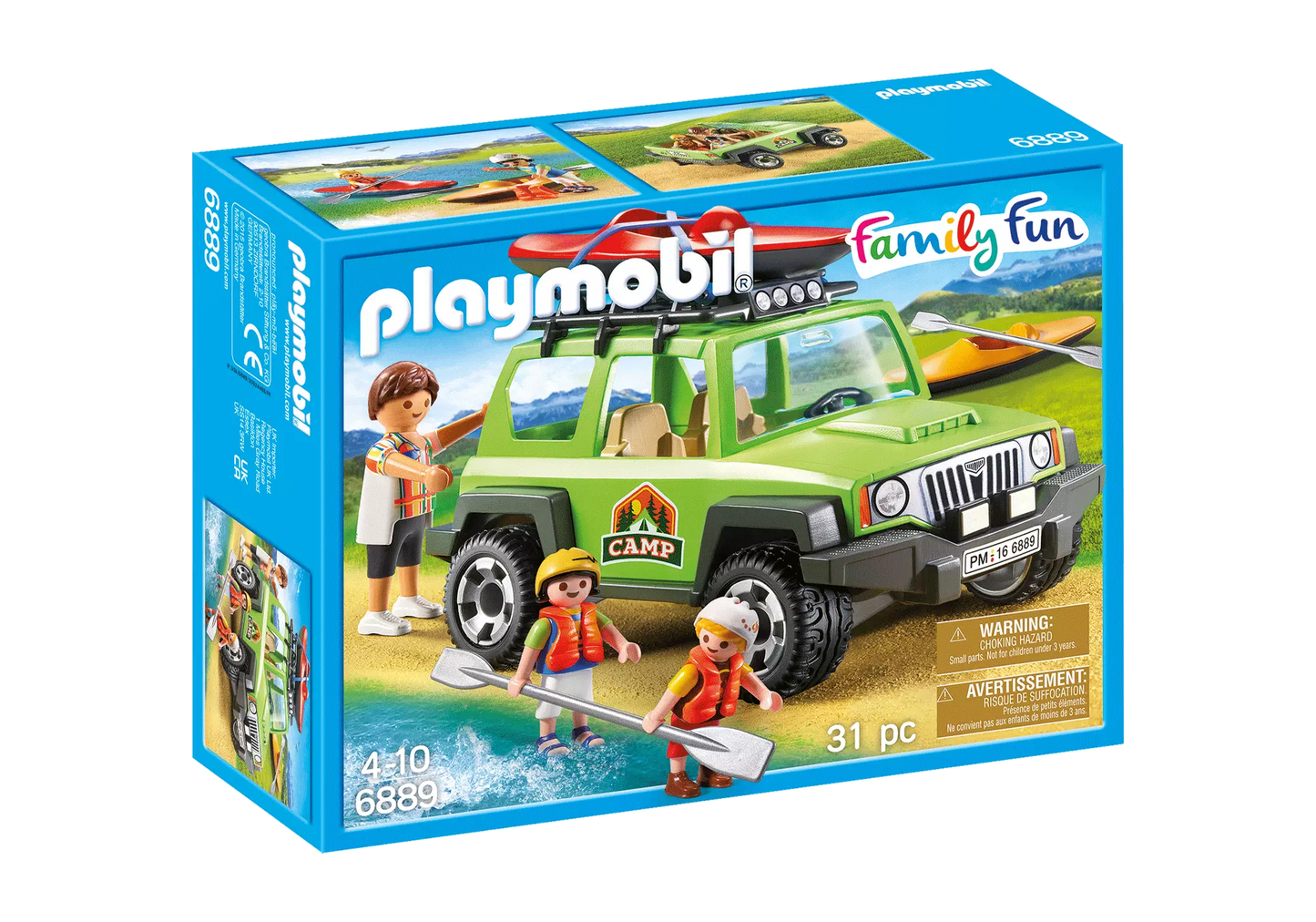 Playmobil 6889 Summer Fun Camp-Geländewagen - plegobil