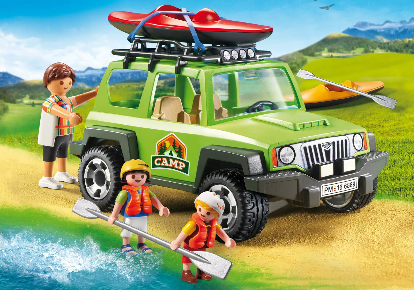 Playmobil 6889 Summer Fun Camp-Geländewagen - plegobil
