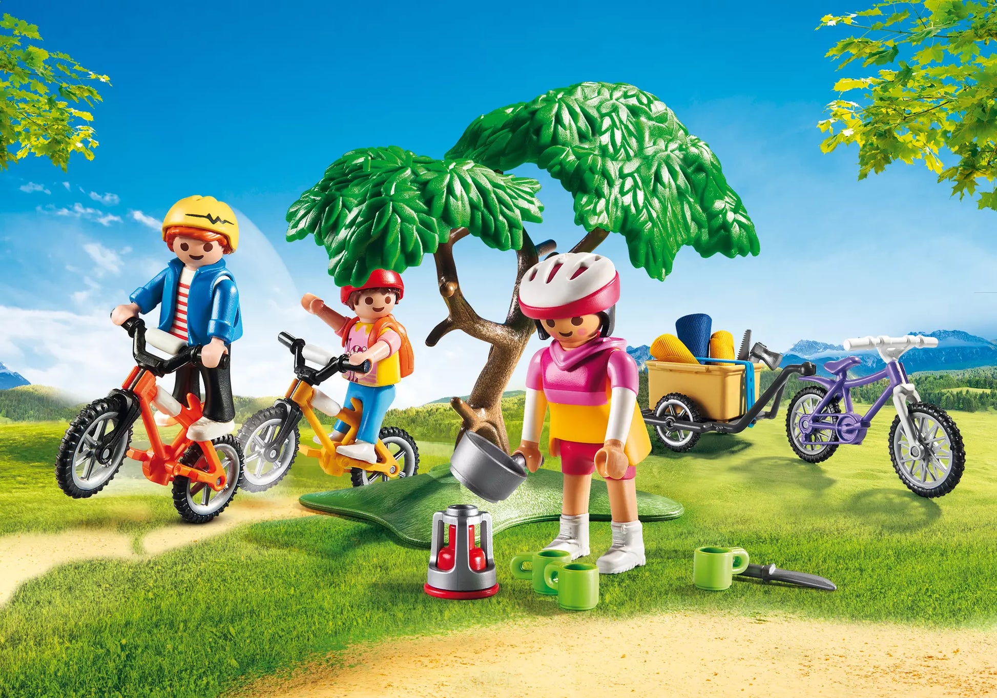 Playmobil 6890 Family Fun Mountainbike-Tour - plegobil