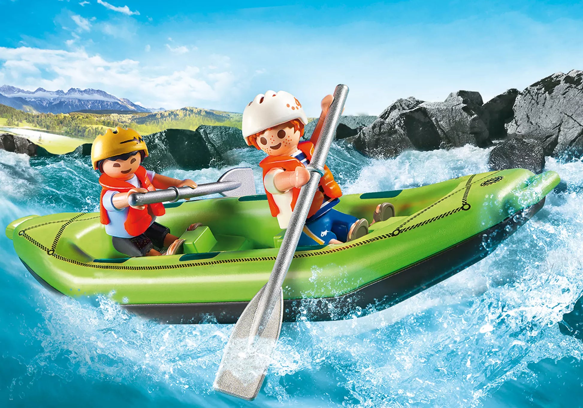 Playmobil 6892 Family Fun Wildwasser-Rafting - plegobil