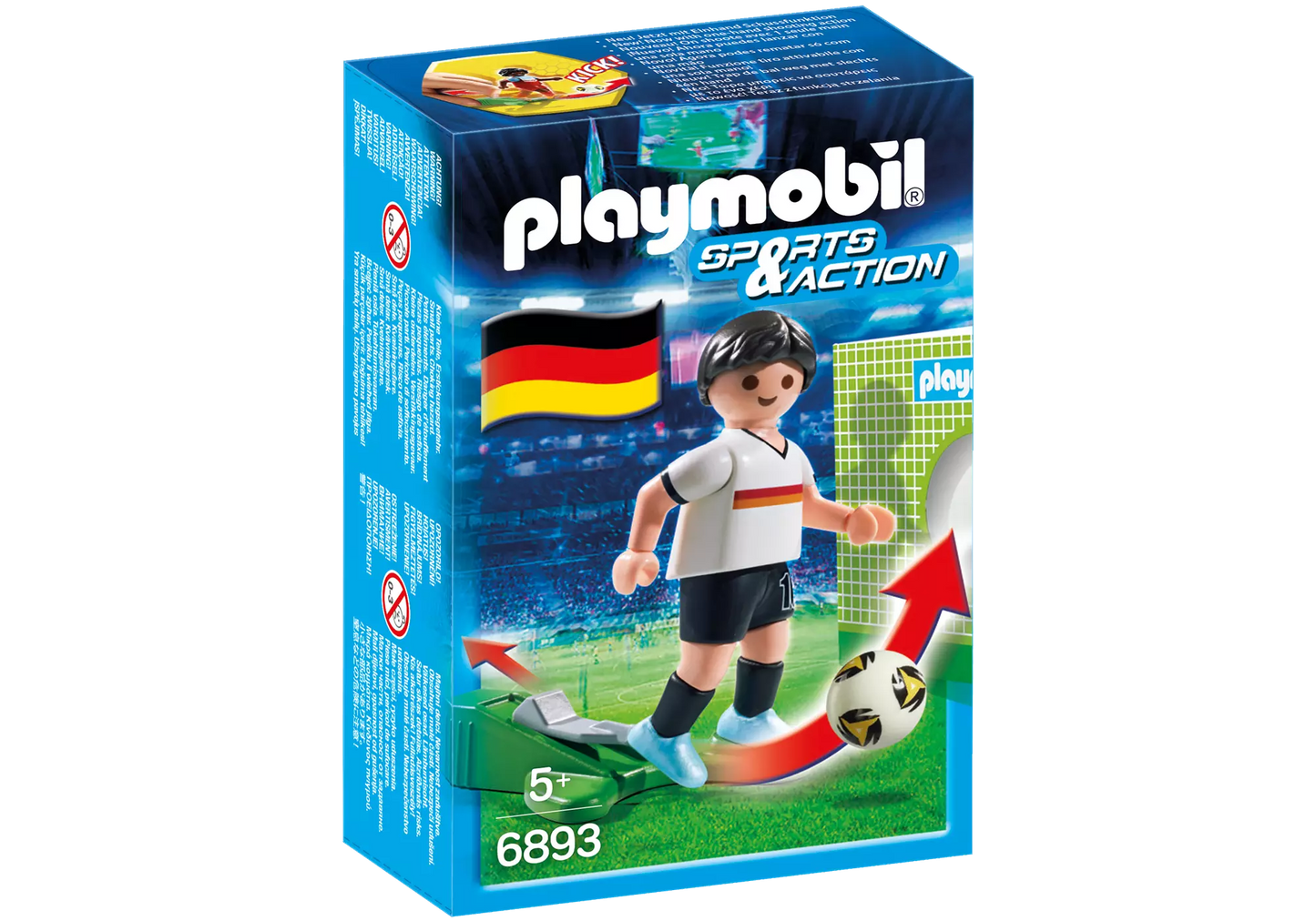 Playmobil 6893 Sports & Action Fußballspieler Deutschland - plegobil