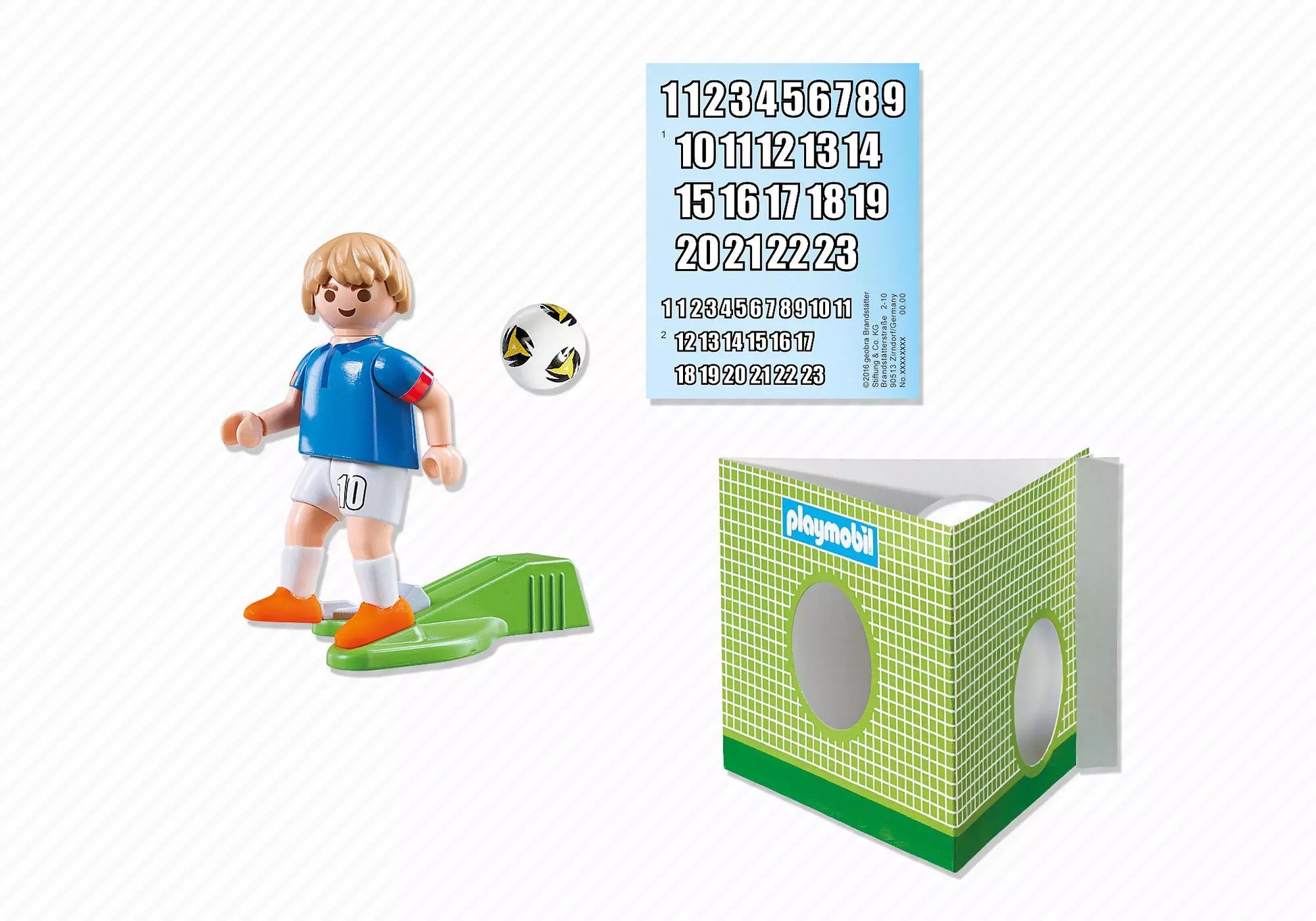 Playmobil 6894 Sports & Action Fußballspieler Frankreich - plegobil