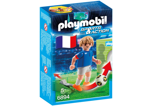 Playmobil 6894 Sports & Action Fußballspieler Frankreich - plegobil