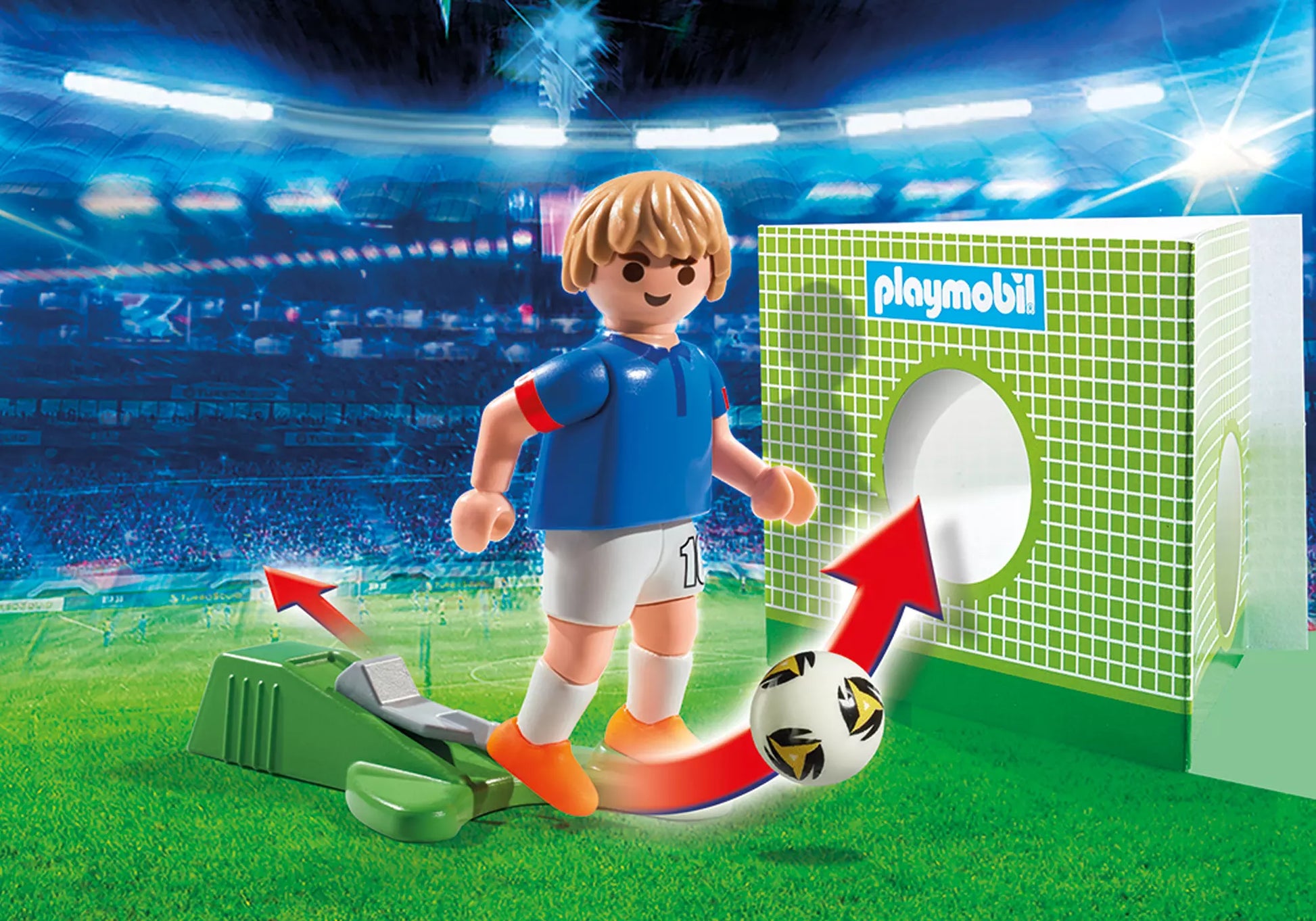 Playmobil 6894 Sports & Action Fußballspieler Frankreich - plegobil