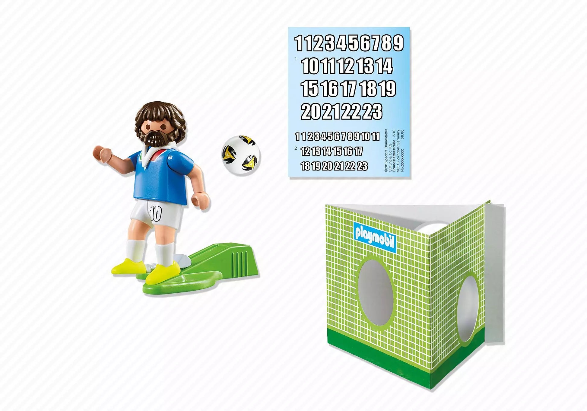 Playmobil 6895 Sports & Action Fußballspieler Italien - plegobil