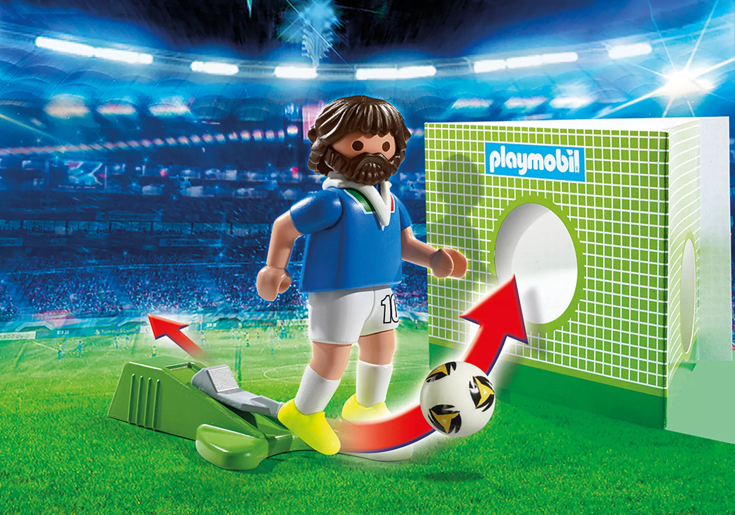 Playmobil 6895 Sports & Action Fußballspieler Italien - plegobil