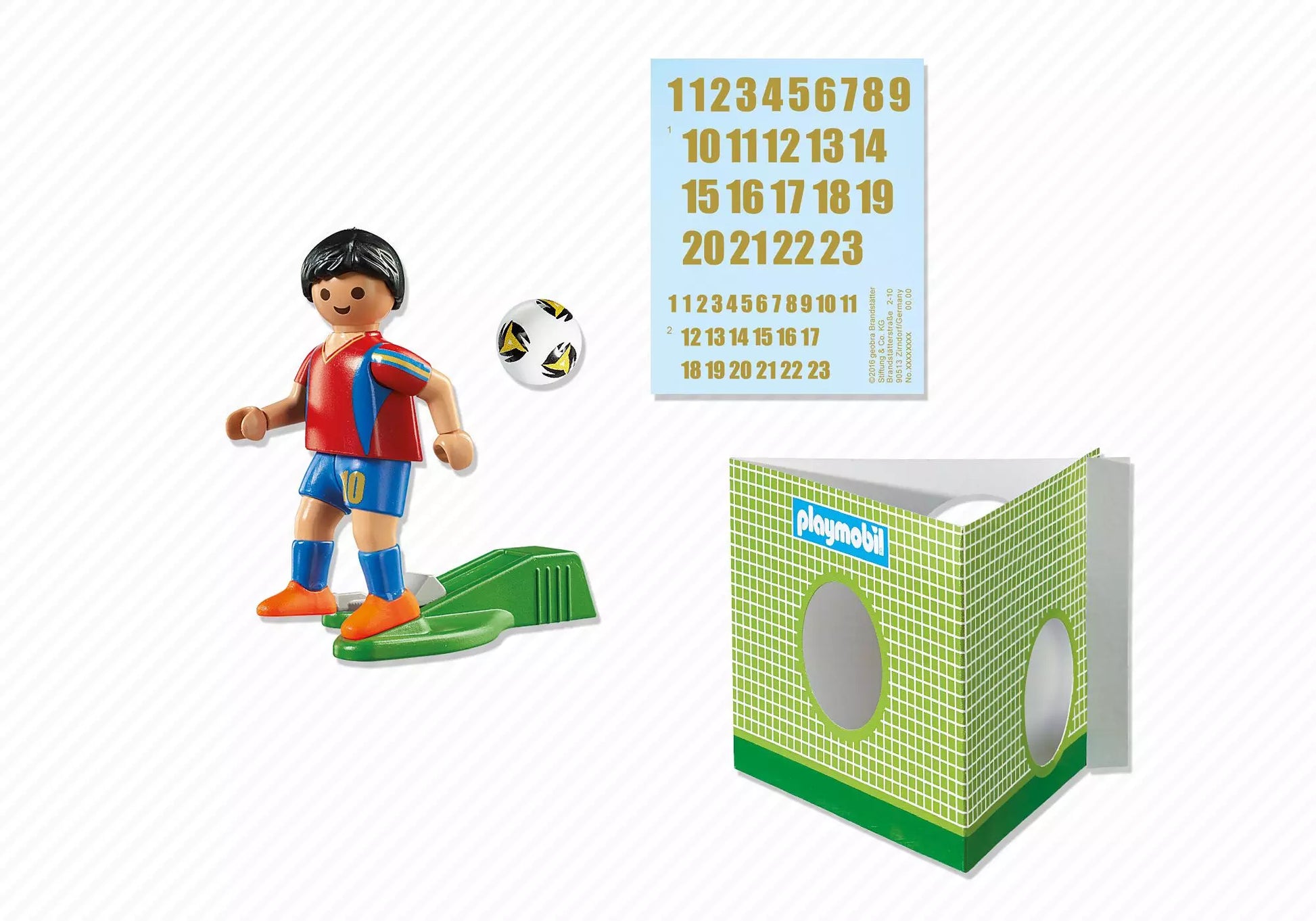 Playmobil 6896 Sports & Action Fußballspieler Spanien - plegobil